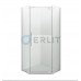 Душевой уголок  светлое стекло без поддона Erlit ER10109V-C1