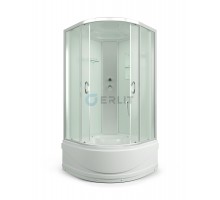 Душевая кабина Erlit ER3509TP-C3 900*900*2150 высокий поддон, светлое стекло