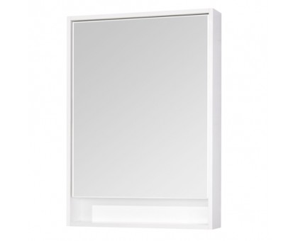 Зеркальный шкаф Aquaton Капри 60 белый глянец