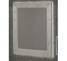 Зеркало Луиджи 90, цвет серый матовый