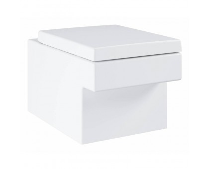 Унитаз приставной Grohe Cube Ceramic, безободковый, с сиденьем микролифт
